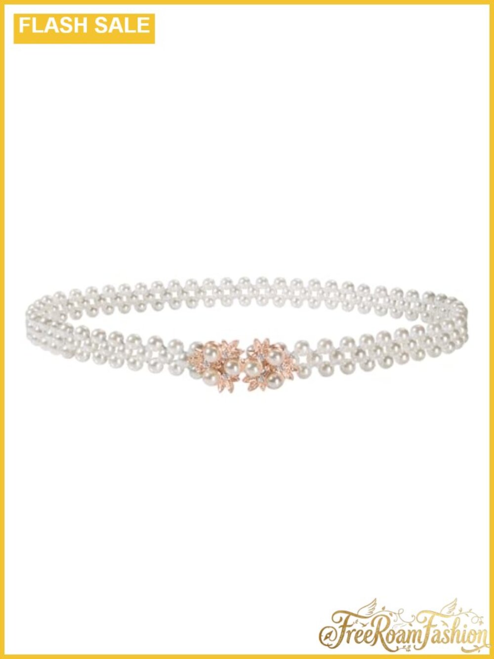Pearl Beaded Waist Belt for Wedding Dress Bridal Bridesmaid Party